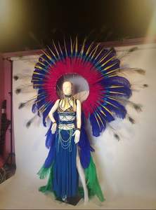 Disfraz de <span class=keywords><strong>Samba</strong></span> para Fiesta, Discoteca, <span class=keywords><strong>Bar</strong></span> y Carnaval - Product Image 2