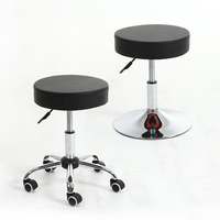 Tabouret de bar pivotant réglable en gros, chaise moderne en cuir et métal pour usage commercial, restaurant et pub