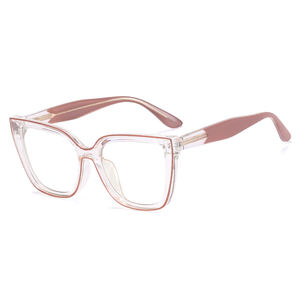 Gafas de ojo de gato a la moda para mujer, gafas con bloqueo de luz azul, gafas ópticas de Río para mujer, gafas con montura de nuevo diseño - Product Image 5