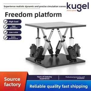 Plataforma de Movimiento de 6 Grados para Interiores del Fabricante, Material Metálico para Pruebas de Movimiento, para Uso Doméstico y Centros Comerciales - Product Image 2