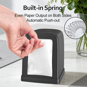 Support <span class=keywords><strong>de</strong></span> papier essuie-tout <span class=keywords><strong>en</strong></span> plastique ABS pour comptoir, distributeur <span class=keywords><strong>de</strong></span> mouchoirs à ressort, boîte <span class=keywords><strong>de</strong></span> rangement pour cuisine, salon et usage domestique – Offre Spéciale - Product Image 2