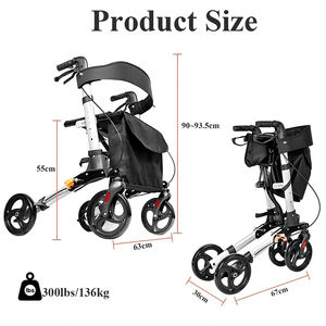 מייסון קל ארבעה גלגלים נסיעות רולטור ווקר - Product Image 6