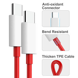 Cavo USB Tipo C a USB PD 150W 100W 80W 65W per <span class=keywords><strong>Ricarica</strong></span> Rapida Supervooc per OPPO Reno 14 Realme <span class=keywords><strong>One</strong></span> Plus Nord 5 13 12 11 10 - Product Image 2