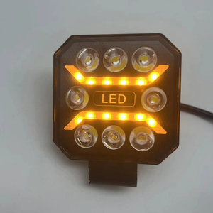 Nouveau 3 pouces LED lampe de travail pour voitures camions carré <span class=keywords><strong>flash</strong></span> stroboscopique 4x4 10-60V <span class=keywords><strong>DC</strong></span> Auto DRL projecteur auxiliaire pour la conduite tout-terrain - Product Image 5