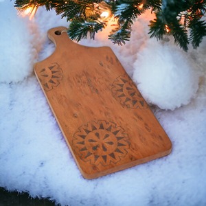 High Quality Customized Premium Acacia Wood Cutting Board Professional Heavy Duty Butcher <b>Block</b> for Kitchenware Laser Engraved - Product Image 6