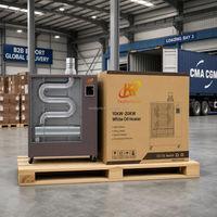 Chauffage au gazole haute puissance OkyRie 20KW avec protection anti-basculement et commande électrique pour entrepôt, garage, B2B