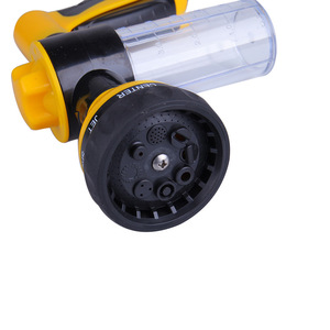 Pistolet à mousse multifonction Huabangshi, nettoyeur de voiture manuel en plastique, 8 modes, outil de nettoyage haute pression - Product Image 1