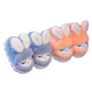 Women's Canvas Cotton Fluffy Cute Puppy-pattern Winter Warm Eco-friendly Slip-resistant Plastic-soled Plush Evergreen Outdoor - Product Image 4