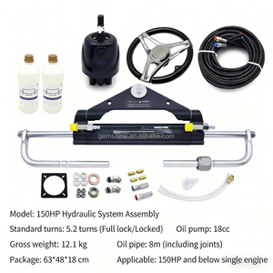 Kit di Sterzo Idraulico Fuoribordo 80HP/150HP/300HP/700HP per Imbarcazioni con Set Completo di Accessori - Product Image 3