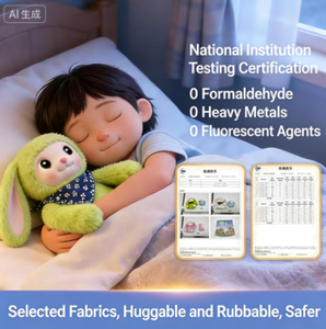 Conejo robot de peluche con IA, juguete interactivo inteligente con ojos LED y control por voz, compañero recargable por USB para niños y niñas, regalos/hogar inteligente - Product Image 4