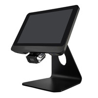 Comprobador de precios de escritorio con pantalla táctil del sistema Pos de 10,1 pulgadas con escáner 2D