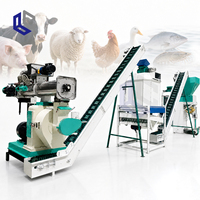 Machine automatique de fabrication de granulés d'aliments pour animaux, moulin à granulés d'aliments pour volailles et bétail