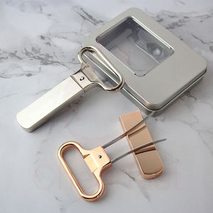 Ouvreur en alliage de Zinc noir, 1 pièce, boîte en étain, convient aux amateurs de vis à liège, amoureux du vin - Product Image 5