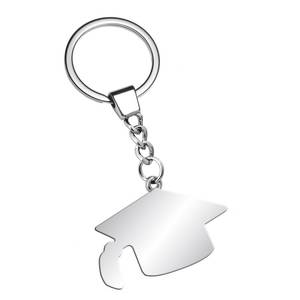 Llavero de Mortarboard Negro y Rojo, Artículos Promocionales para Fiestas - Product Image 2