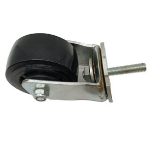 Elite Durable Pu Rubber Cabinet Casters Includes Mounting Bolts Heavy Load Capacity And Easy Installation For Storage Shelves - Product Image 5