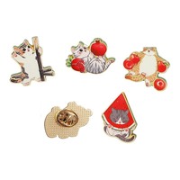 Épinglettes en métal en bois personnalisées Gravure au laser Étiquette nominative Carte Artisanat du bois Broche Badges Plaques Récompenses