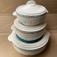 Super Vente Classique Ensemble Chauffant 3 Pièces : Boîte Déjeuner, Bol en Acier Inoxydable, Casserole Isotherme, Avec Couvercle