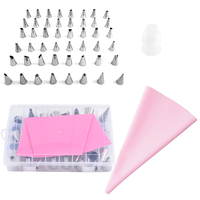 Set Professionnel de 50 Douilles à Pâtisserie pour Glaçage, Embouts de Décoration de Gâteaux, Outil Moulé en Matériau PC pour la Pâtisserie