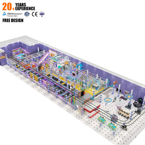 Aire de jeux intérieure commerciale pour enfants, grande taille, sur mesure, avec trampoline et thème personnalisé, pour <span class=keywords><strong>le</strong></span> Liban - Product Image 1