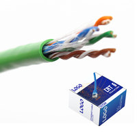 Cable Ethernet para Exteriores Cat6 6 6A 7 CCA de Cobre, Cable de Red RJ45 de 305M, PVC/LSZH/PE, Cable LAN para Telecomunicaciones