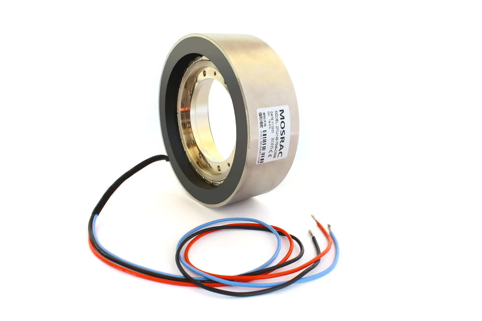 MOSRAC Source Manufacturer Frameless Torque Brushless Direct Drive Motor With OD50mm ID37mm For Medical Device Robotic Joints