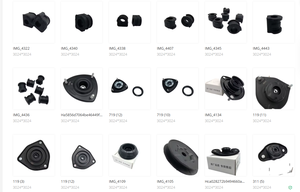 Pour Hyundai ELANTRA/ACCENT/CRETA/XG/TB/SUPER/SONATA/PALISADE/MIGHTY/<span class=keywords><strong>MATRIX</strong></span>/GETZ, support d'amortisseur en caoutchouc, support de jambe de force - Product Image 3