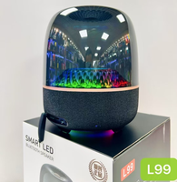 Haut-parleur en verre en gros, en stock, très vendu, avec subwoofer à basses profondes, audio haute puissance pour la maison et l'extérieur.