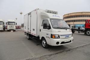 Nouveau camion frigorifique électrique JAC Euro5 4x2 <span class=keywords><strong>15m</strong></span>³, mini camion de transport isotherme à batterie avec une autonomie de 300 kilomètres - Product Image 4