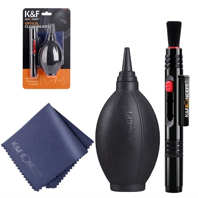 K&F Concept 3 in 1 Mobile Phone Screen Cleanser Laptop Peripheral Digital Camera Screen Cleaner Cleaning Kit