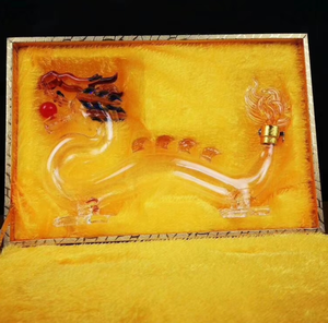 Bouteille à <span class=keywords><strong>vin</strong></span> en verre en forme de <span class=keywords><strong>coq</strong></span>, bouteille à liqueur de vodka, carafe - Product Image 4