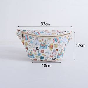 Geen Moq Vrouwen Meisje Jongen Verjaardag Kerstcadeau Crossbody Tassen Jumbo Waterdichte Nylon Bum Riem Magic Toy Printed Heuptasje - Product Image 4