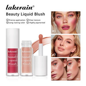 Lakerain-Fard à joues liquide et poudré, hydratant naturel, carmin avec ton rose et rouge pour le visage. - Product Image 2
