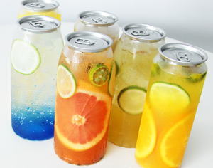 透明PET瓶带盖子的 330ML 500ML 650ML塑性体定制热工业表面PET液汁可乐饮料 - Product Image 3