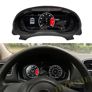 Digitale Dashboard Panel Virtuele Instrumentenpaneel Cockpit Lcd Snelheidsmeter Voor Vw Golf 7 Golf 6 MK7 Passat B8 B6 B7 cc Tiguan