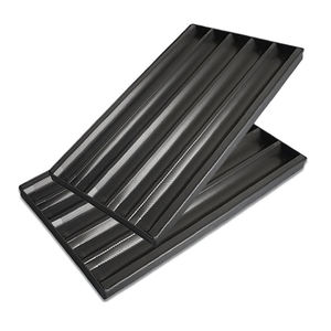 Plateaux à pain, baguettes antiadhésives, avec cadre en aluminium, cuisine française - Product Image 1