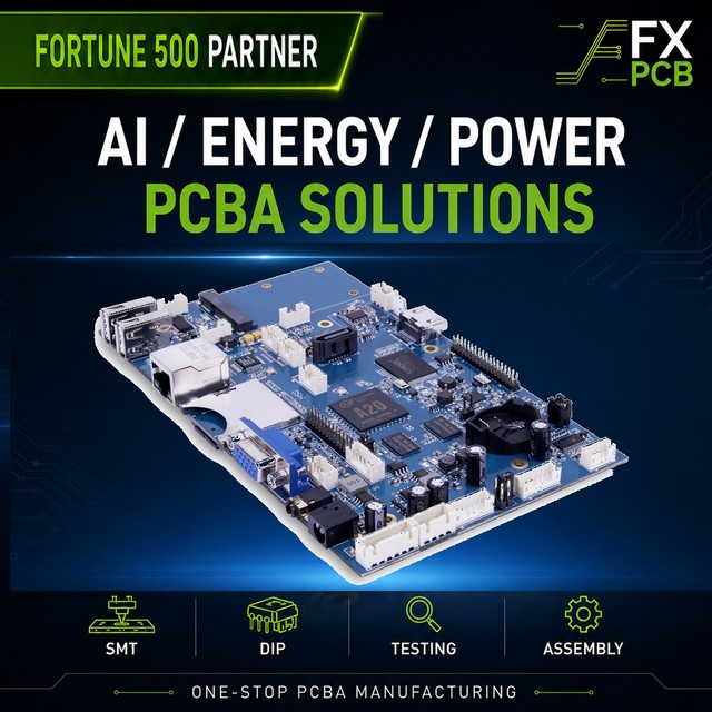 Back Drilling Technology AI Accelerator PCBA for GPU Cluster Cooling Solution with Gold Finger PCB Edge Connector Design