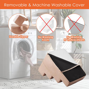 מדרגות לחיות מחמד עבור כלבים קטנים וחתולים ללא החלקה מאוזנת לחיות מחמד מקורה רמפה מדרגות כלב למיטה מדרגות כלב נייד - Product Image 2