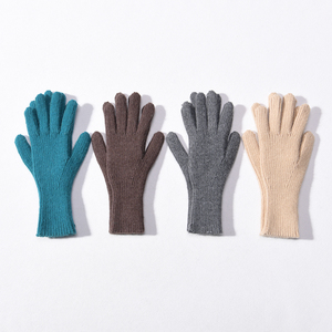 Jxwatcher – Ensemble 3 pièces hiver pour <span class=keywords><strong>femme</strong></span> : <span class=keywords><strong>bonnet</strong></span>, écharpe longue et <span class=keywords><strong>gants</strong></span>, personnalisable avec logo, épais et chaud, idéal pour l'extérieur et les loisirs - Product Image 3