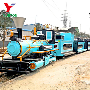 Parque de atracciones Paseos Ferrocarril al aire libre Riel en <span class=keywords><strong>miniatura</strong></span> Paseo eléctrico Mini trenes de vapor en <span class=keywords><strong>tren</strong></span> con pistas - Product Image 4