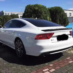 สปอยเลอร์วัสดุคาร์บอนไฟเบอร์แท้สำหรับรถ Audi A7 S7 RS7 2013- 2018 - Product Image 4