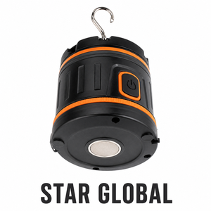 Nouvelle lampe de camping LED multifonction rechargeable, lampe torche d'extérieur avec fonction SOS, lumière latérale, type C - Product Image 3
