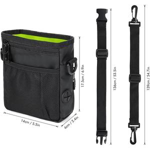 Bolsa para Premios de Perro, Bolsa para Premios con Dispensador de Bolsas para Excrementos para <span class=keywords><strong>el</strong></span> Entrenamiento de Mascotas y para Transportar Juguetes y Premios para Mascotas - 3 Formas de Usar - Product Image 5