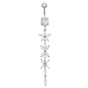 <span class=keywords><strong>Piercing</strong></span> de <span class=keywords><strong>nombril</strong></span> Gaby <span class=keywords><strong>Long</strong></span> Dangle Butterfly en zircon, anneau de <span class=keywords><strong>nombril</strong></span> en acier inoxydable, bijoux de <span class=keywords><strong>piercing</strong></span> pour femmes - Product Image 6