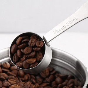 LBEANS ช้อนตวงสแตนเลส 30 มล. สำหรับเมล็ดกาแฟ น้ำตาล นมผง ร้านเบเกอรี่ - Product Image 4