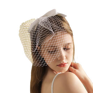 ShangHai Double Matériel Peigne À <span class=keywords><strong>Cheveux</strong></span> Cousu À La Main Voile De Mariée et Style <span class=keywords><strong>Accessoires</strong></span> De <span class=keywords><strong>Mariage</strong></span> <span class=keywords><strong>Courts</strong></span> - Product Image 5