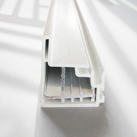 Profilé d'extrusion PVC haute dureté pour portes et fenêtres, antioxydant, durable, pour cadre de fenêtre