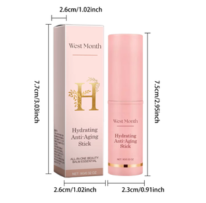 West&Month - Barra Hidratante Facial con Ácido Hialurónico y Colágeno de 30 ml, Antiarrugas, Hidratante, Blanqueadora de Piel, Suero Nocturno - Product Image 6