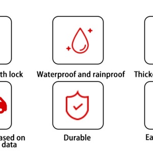 Cubierta Retráctil Impermeable de Aleación de Aluminio para Volkswagen Amarok, con Cerraduras de Contraseña para la Caja Trasera de Camionetas Plegables Manualmente - Product Image 6