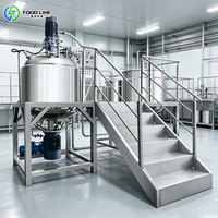 Machine d'émulsification sous vide, homogénéisateur à cisaillement élevé, machine d'émulsification et de dispersion, homogénéisateur industriel