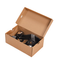 Boîte à chaussures personnalisée XIYU, boîte avion, boîte d'emballage extra rigide, carton blanc, boîte d'emballage pour cosmétiques et vêtements, emballage en carton